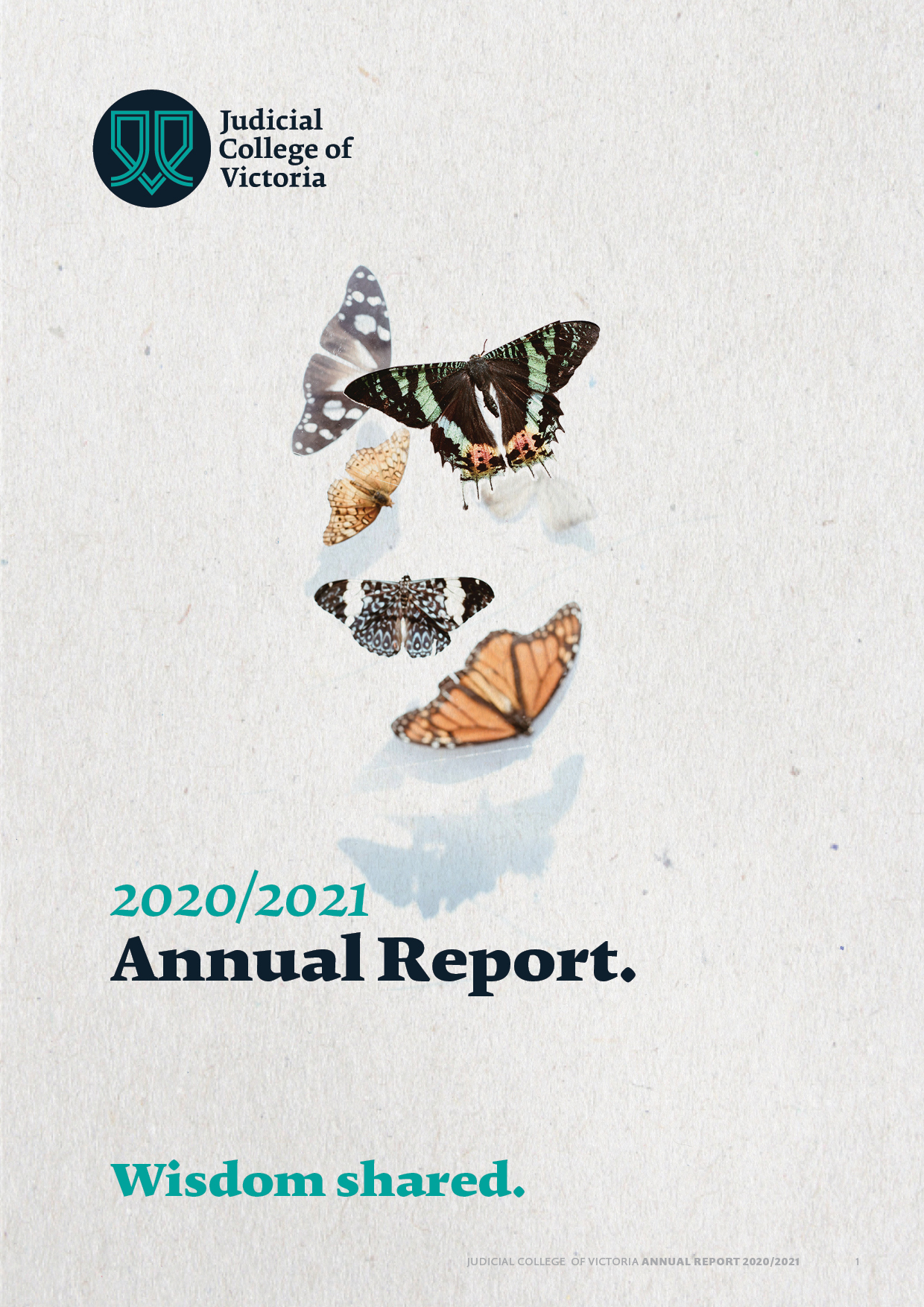 Cover for College's 2021/22 Annual Report