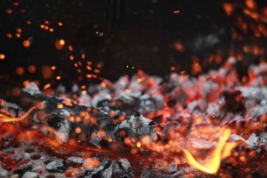 Image of burning embers